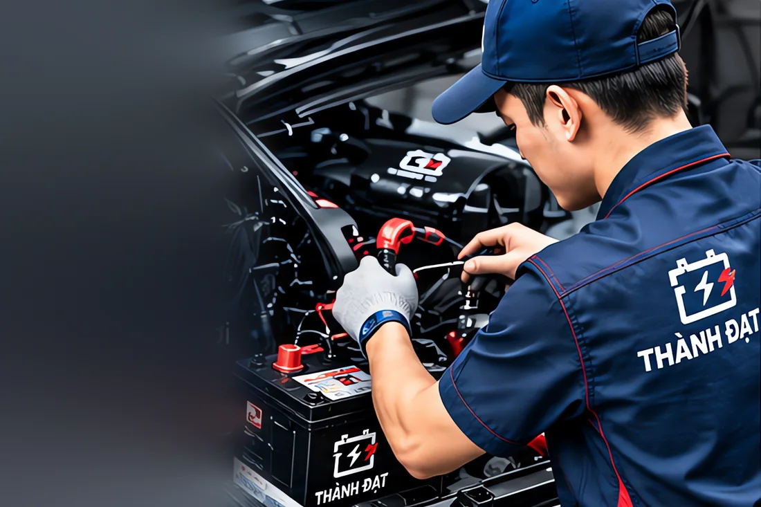 Thay ắc quy tận nơi