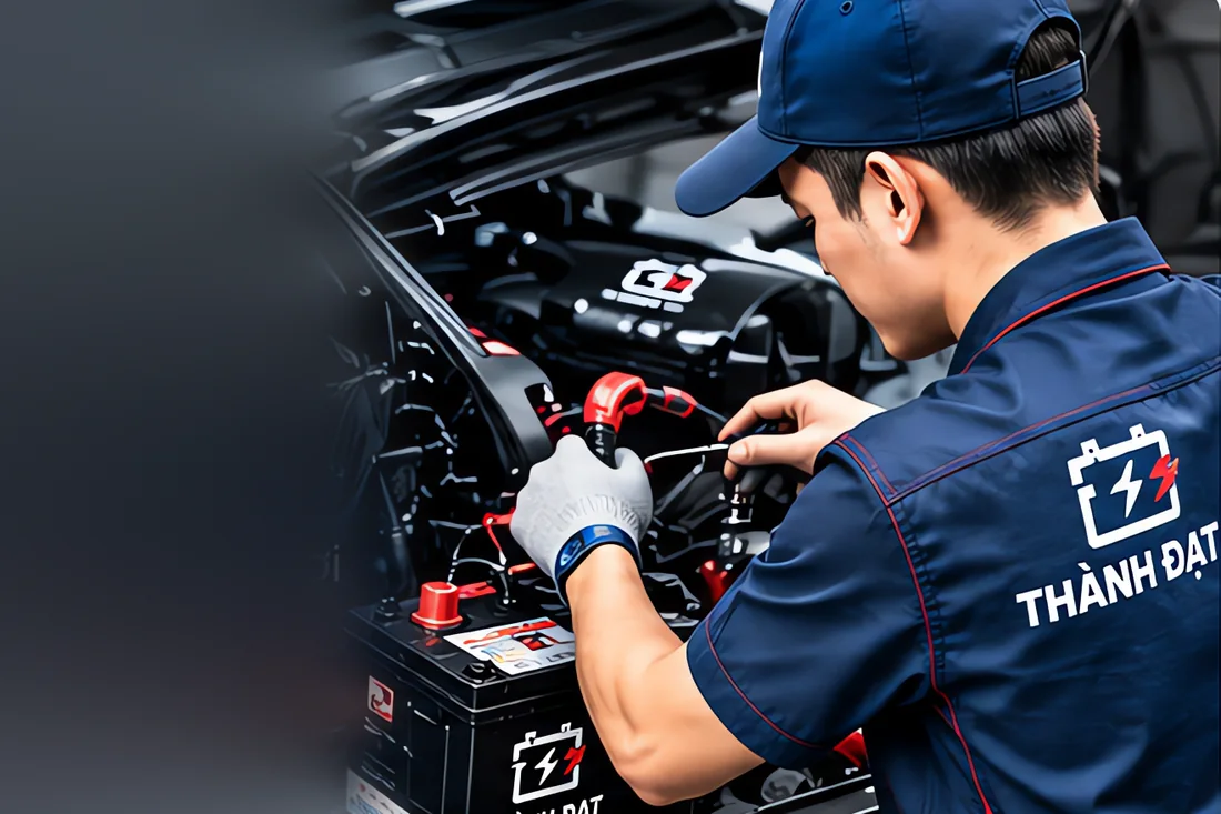 Đồng hồ vạn năng hiển thị điện áp sạc khi xe nổ máy